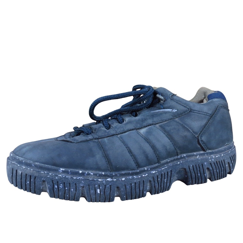 L.A. Gear‎ Men 9 Navy Blue Synthetic Lace-Up Sneaker Casual Athletic Comfort